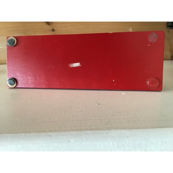 Vintage Early Pollychrome Origin Painted Iron & Wood Roster Nut Cracker - Picture 5 of 5